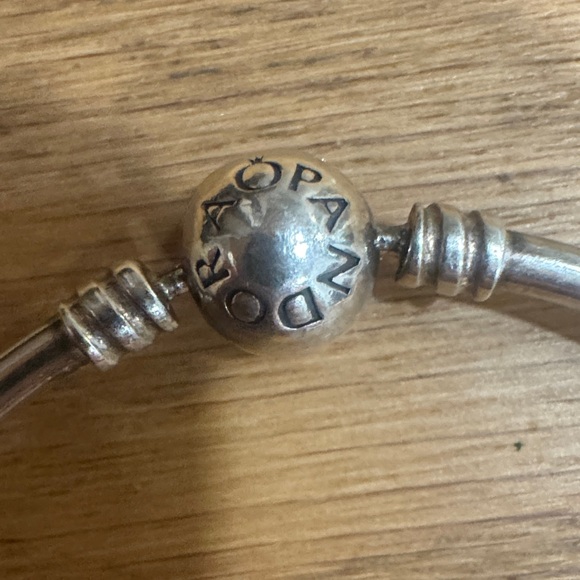 Sterling Silver Pandora Charm Bracelet - Picture 2 of 4